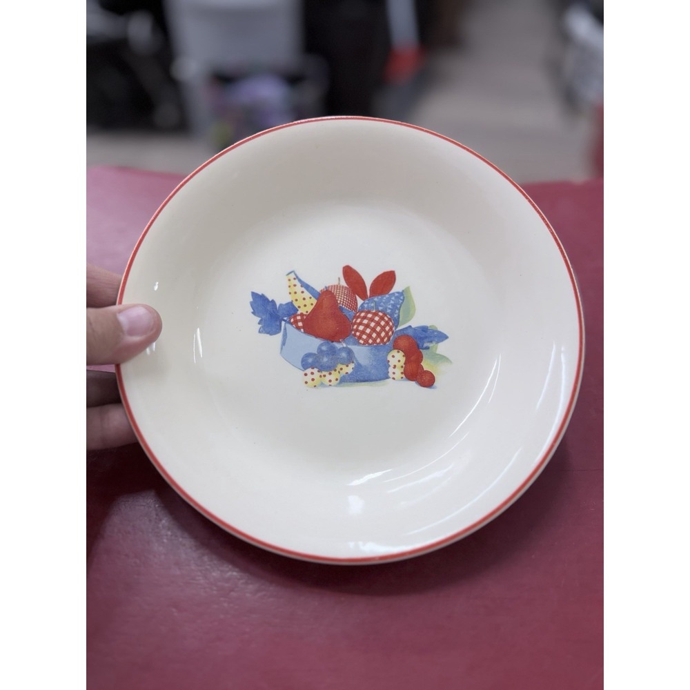 UNIVERSAL CAMBRIDGE CALICO FRUIT Bowl 8in‎